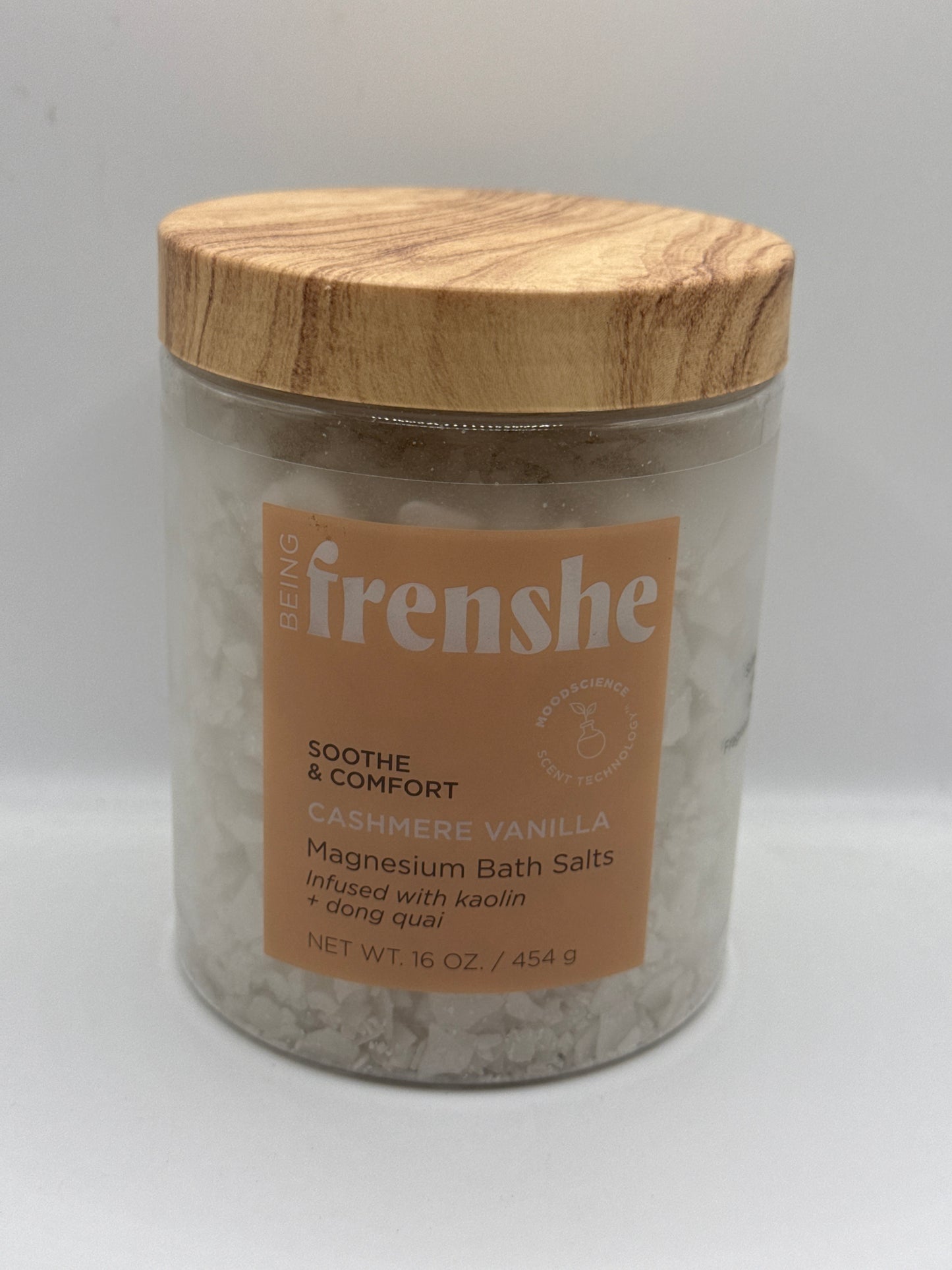 Being Frenshe Sooth & Comfort Cashmere Vanilla Magnesium Bath Salts 554g