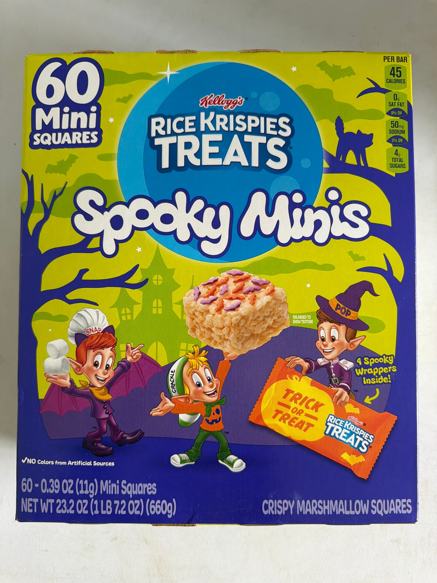 Halloween Rice Krispie Treats Spooky Minis 60ct