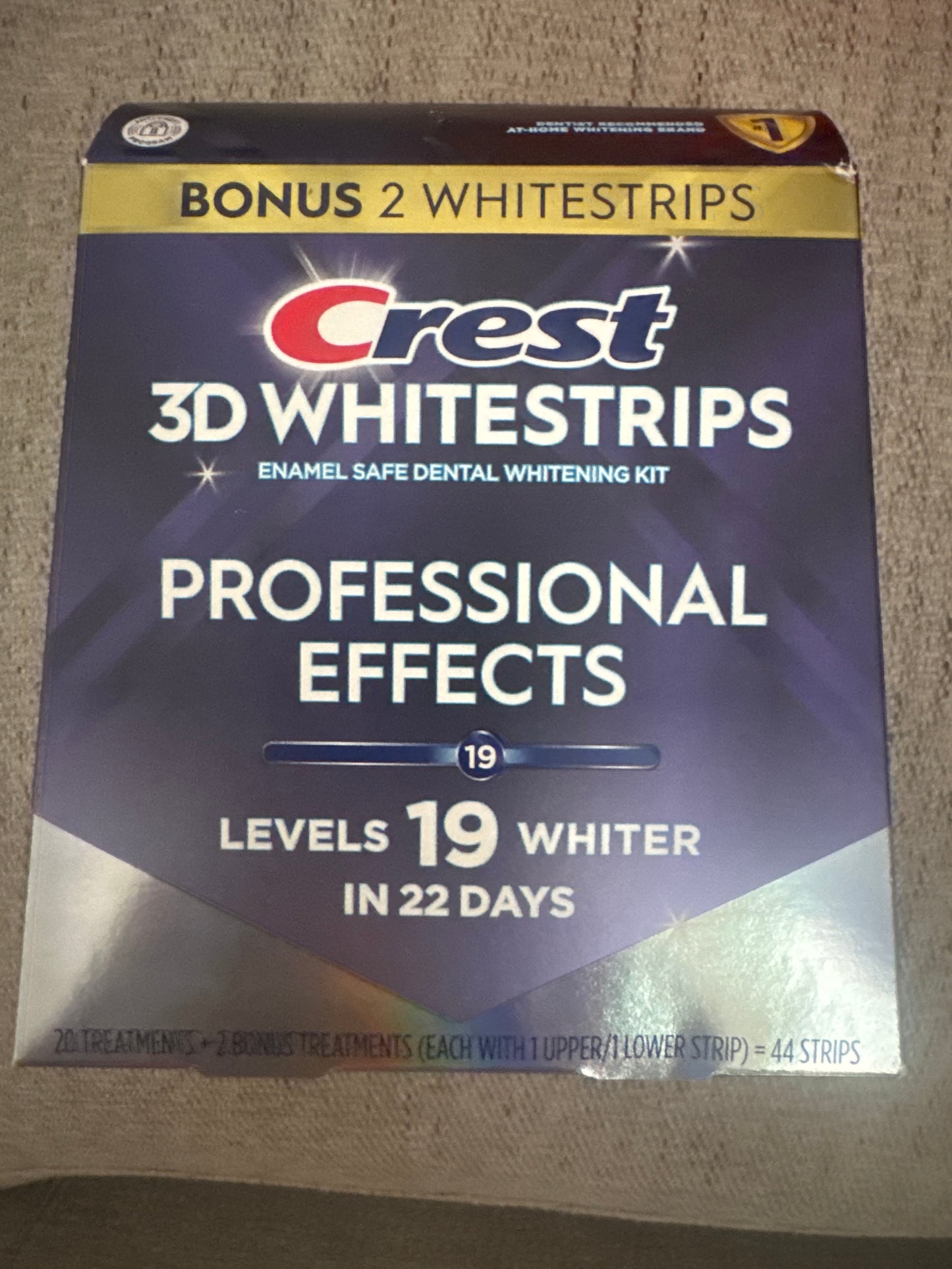 Crest Toothpaste & Whitening Strips & Mouthwash