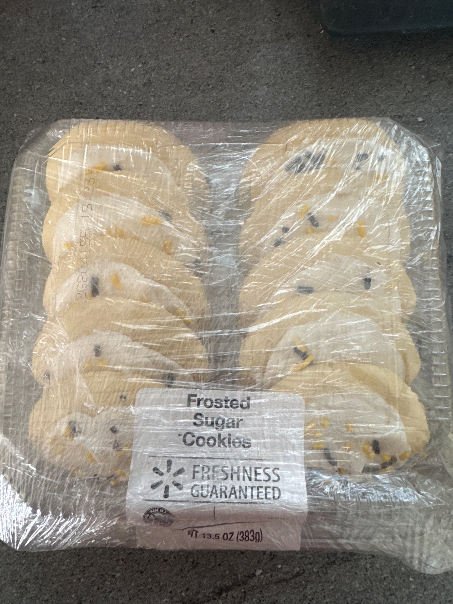 Fresh Baked Frosted Sugar Cookies - various designs and sizes .