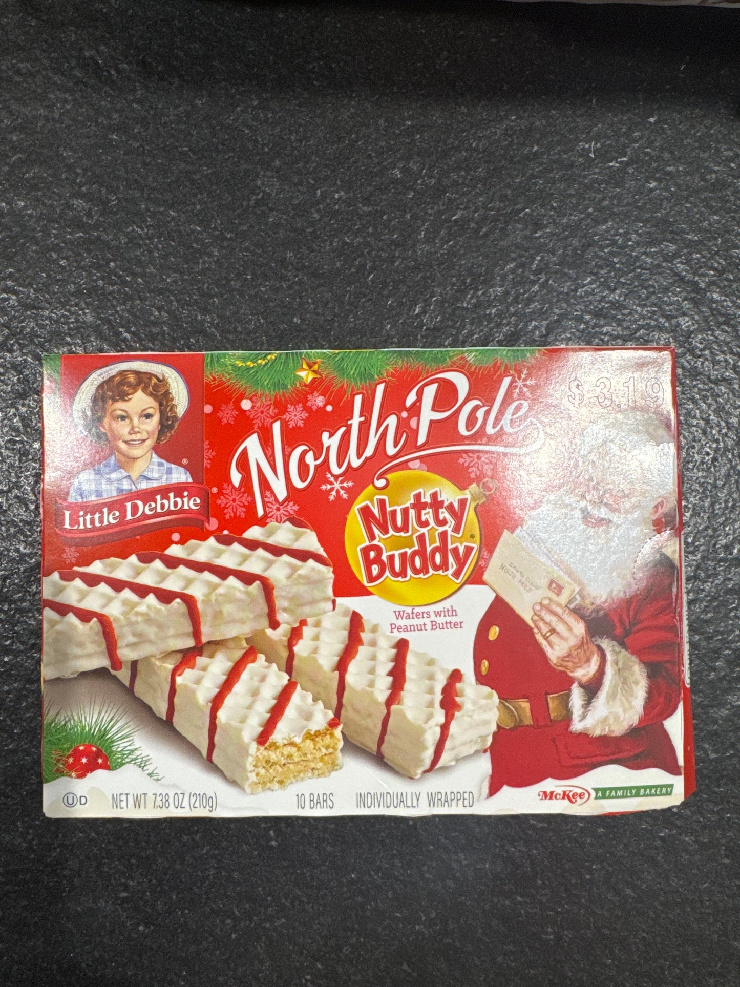 Little Debbie’s Christmas snack cakes, muffins and brownies individually wrapped