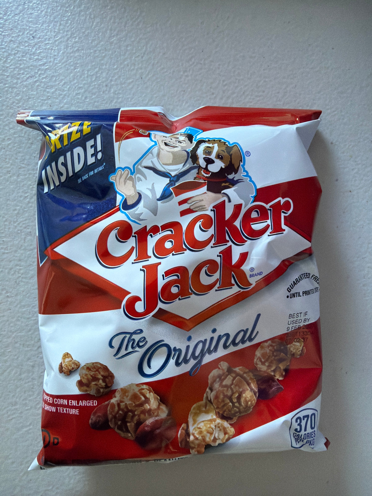 Cracker Jack The Original Caramel Coated Popcorn & Peanuts 88.5g