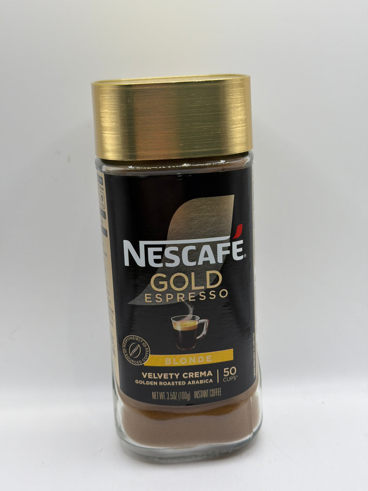 Nescafe gold espresso Blondie velvety crème instant coffee 100g Jar
