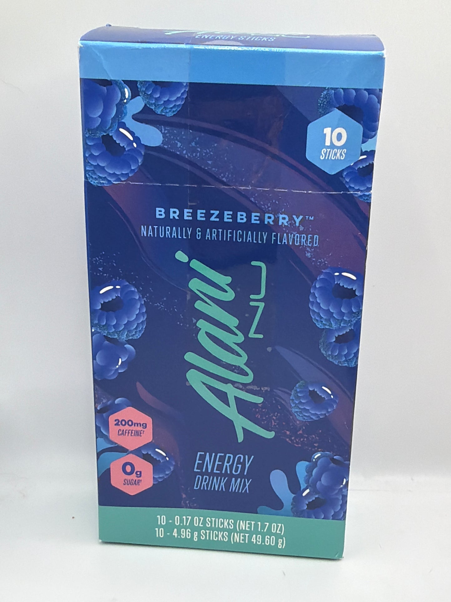 Alani Nu Energy Sticks Drink Mix Box of 10 Singles Various Flavours