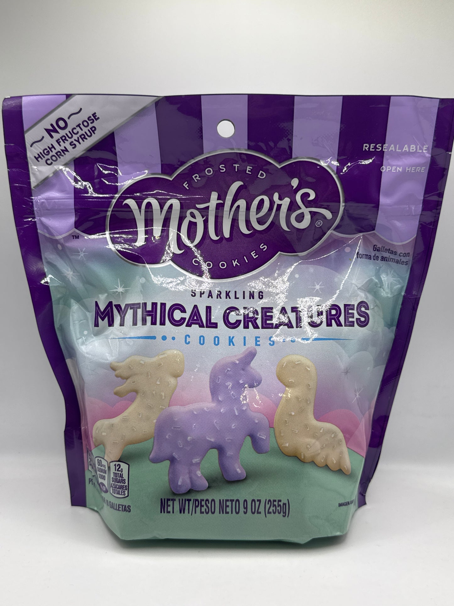 Mother’s Mythical Creatures Sparkling Cookies - resealable 255 g bag