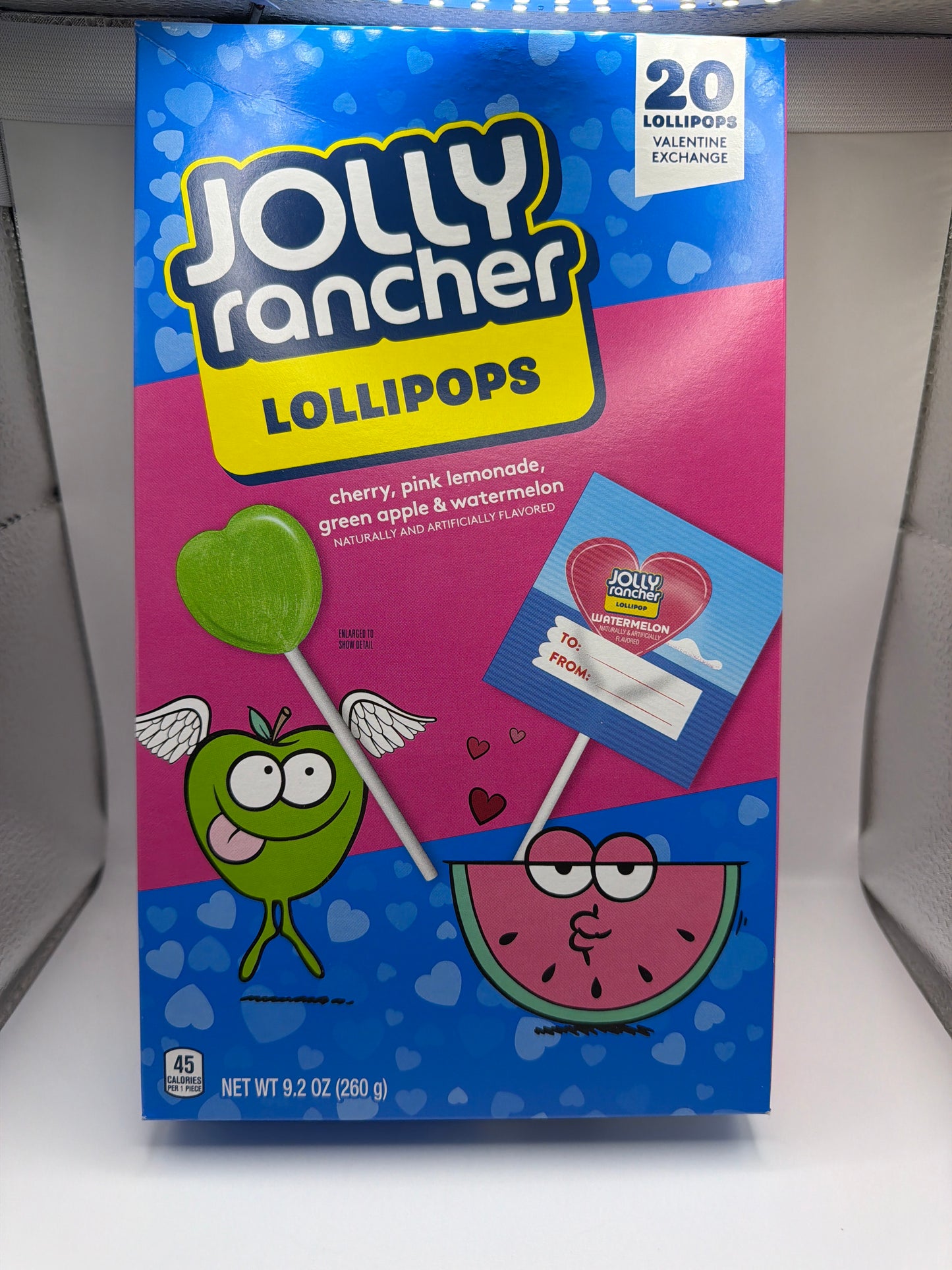 Jolly Rancher Valentine Exchange Lollipops 20 packs