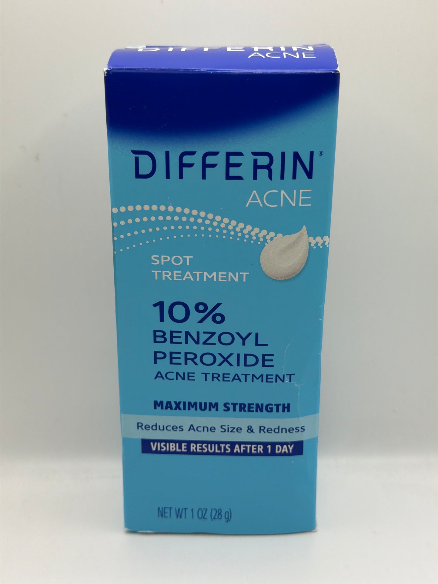 Differin Acne Spot Treatment 10% Benzoyl Peroxide 28g