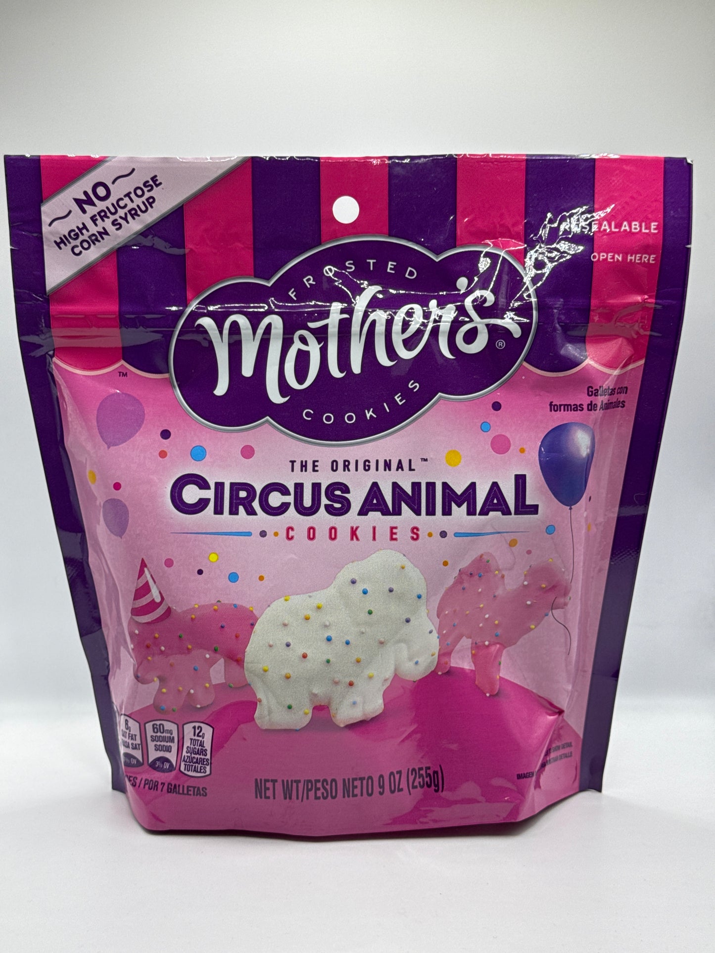 Mother’s Circus Animal Cookies Resealable 255g Bag