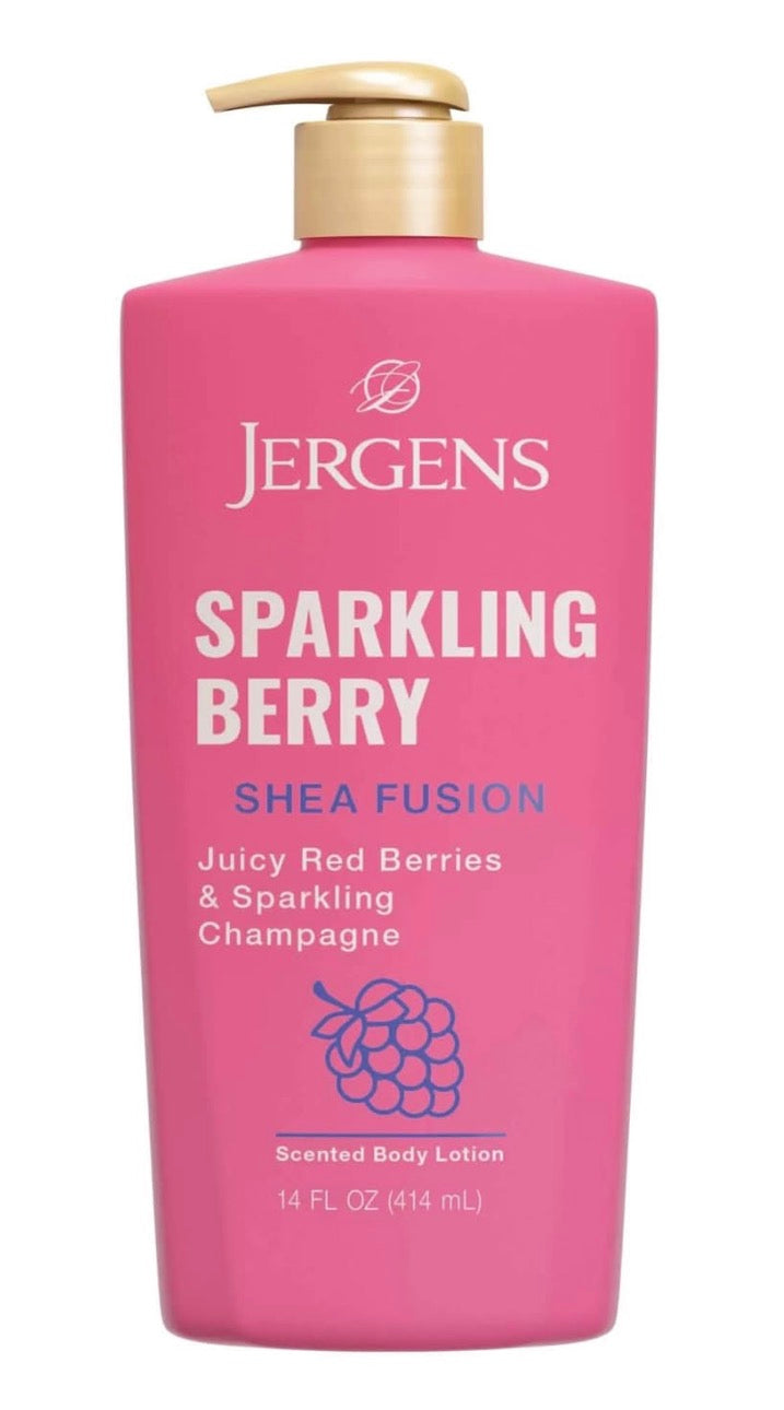 Jergens Sparkling Berry Shea Fusion Body Lotion 14fl oz