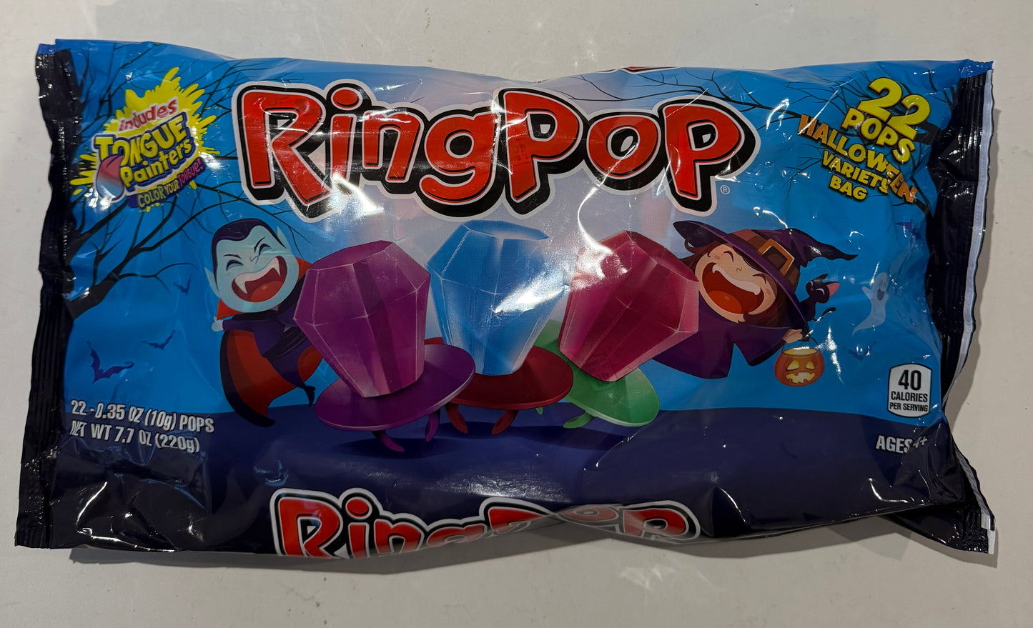 RingPop 22 halloween lollipops Variety bag
