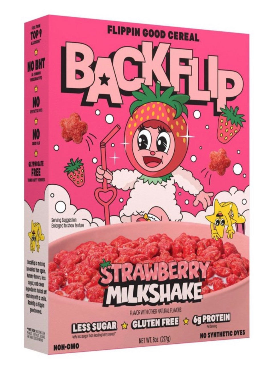 Backflip Breakfast Cereal Various Flavours