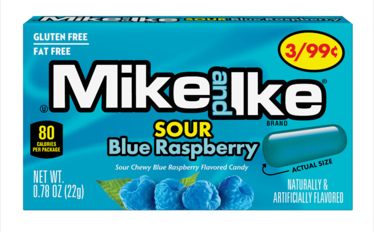 Mike & Ike Mini Boxes Various Flavours 22g
