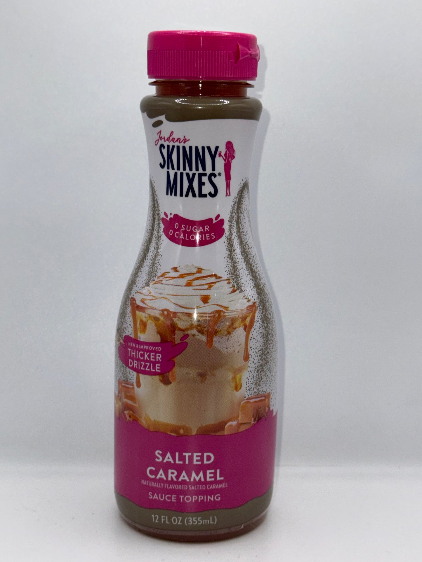 Jordan’s Skinny Mixes Sugar Free Sauce Topping Salted Caramel 355ml