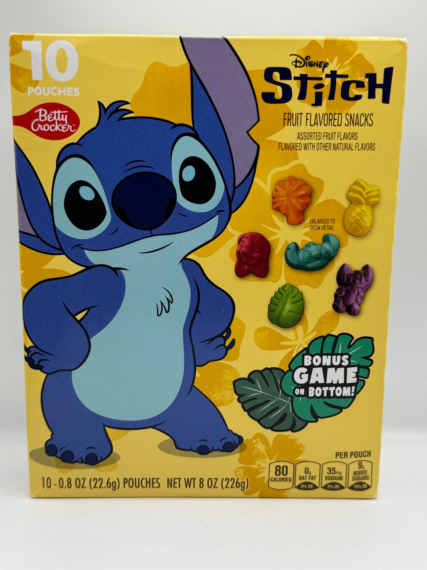 Stitch Themed Fruit Flavoured Snacks pack of 10