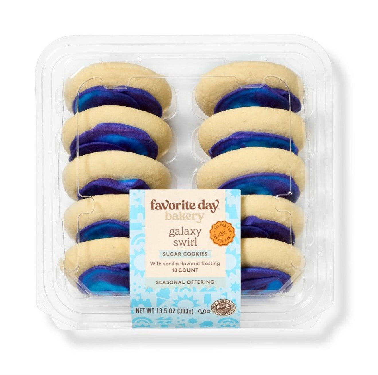 Fresh Baked Frosted Sugar Cookies - various designs and sizes .