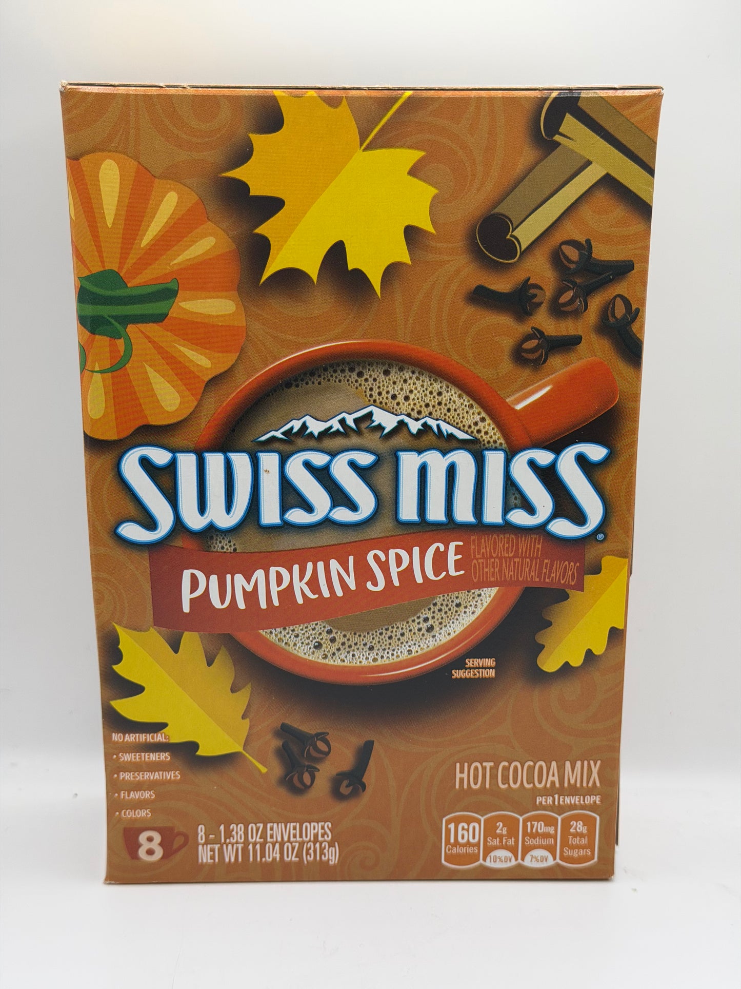 Swiss Miss Pumpkin Spice Hot Cocoa Mix x 8 sachets