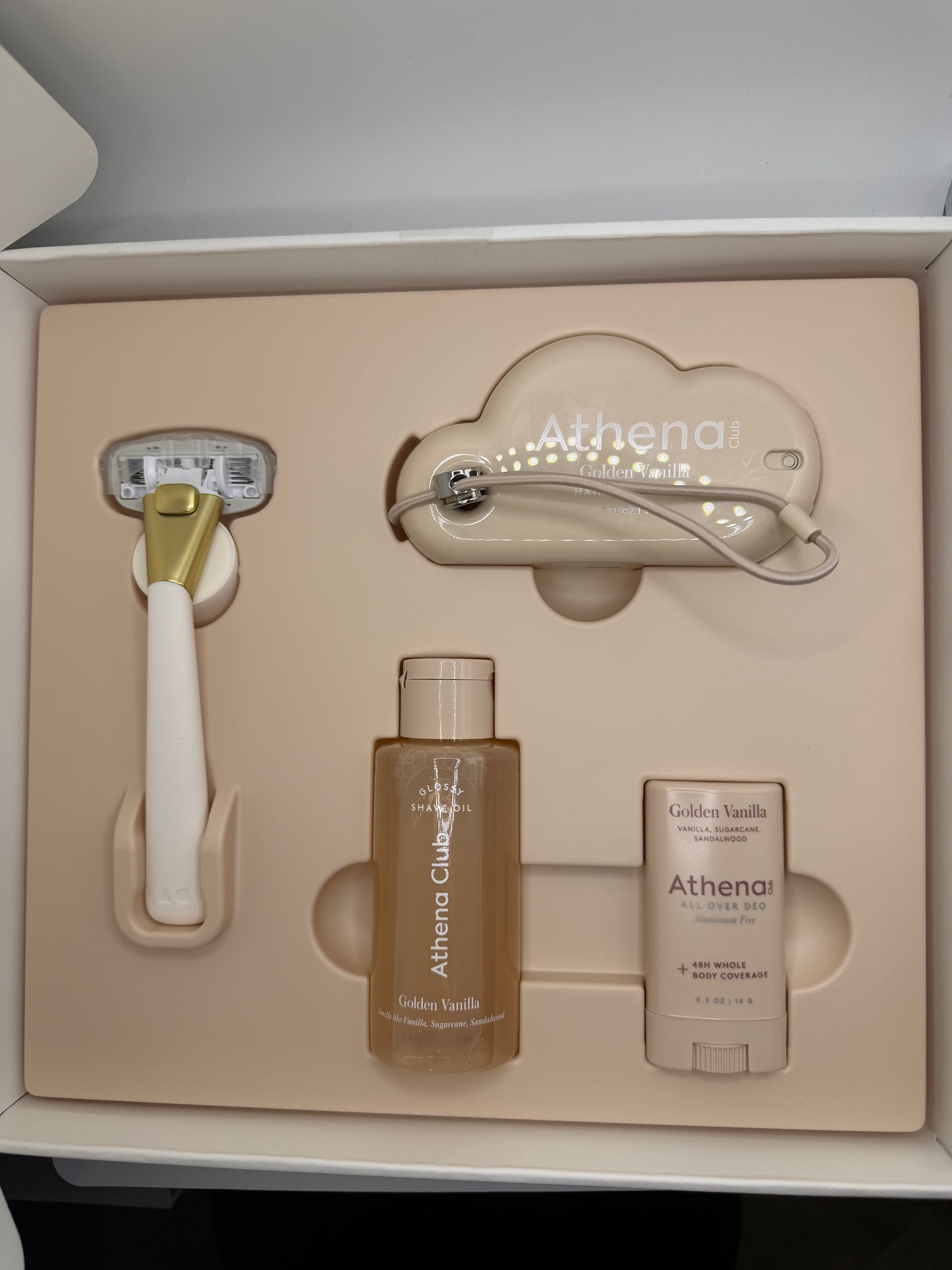 Athena Club Wrapped In Vanilla Set Boxed