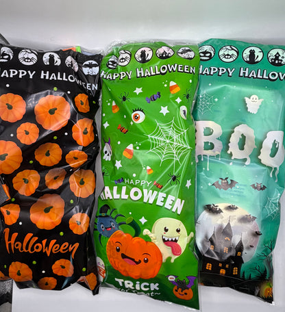 Halloween Candy Boo Gift Bag with selection of US Candy Various Size Bags