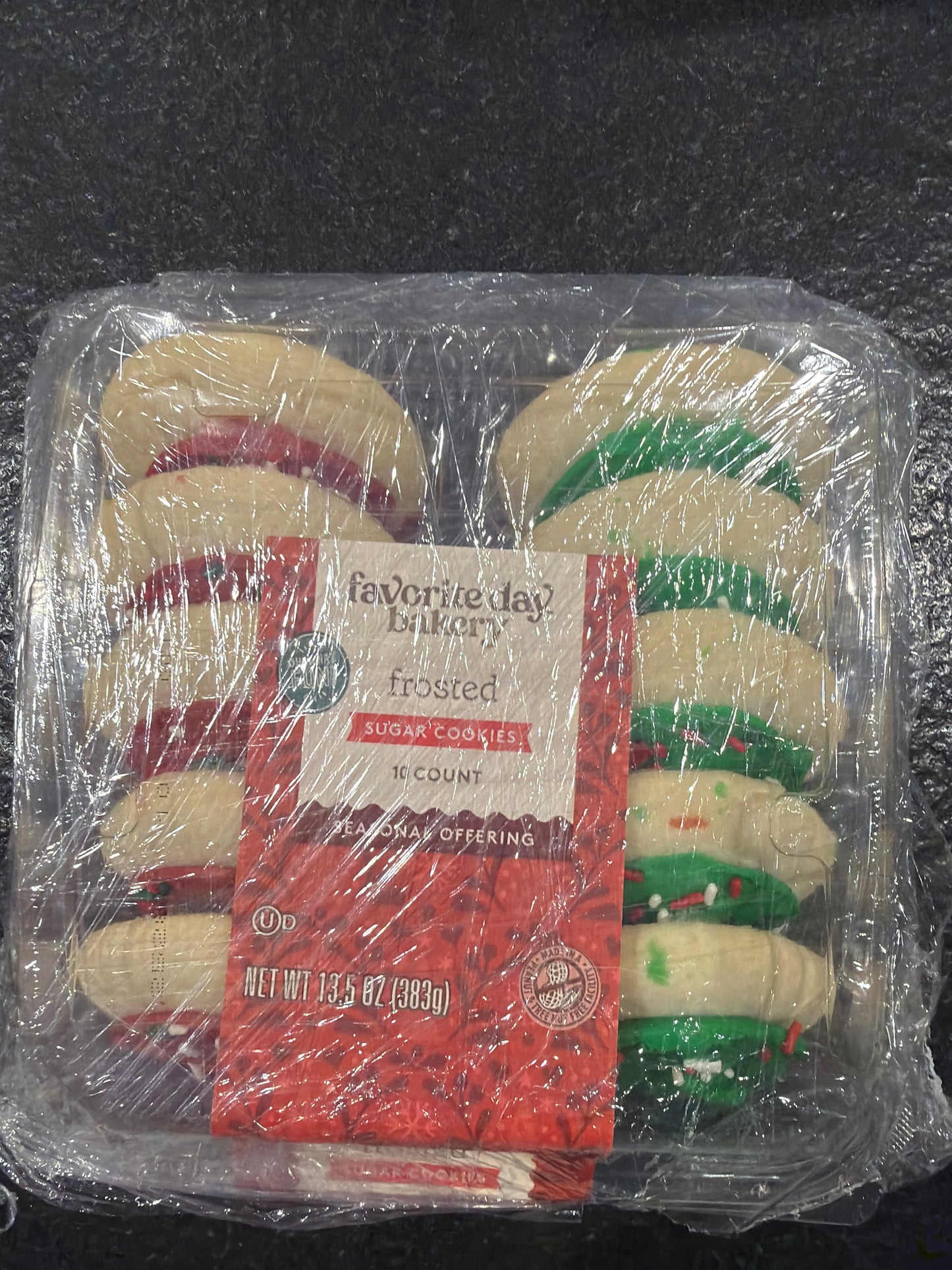 Fresh Baked Frosted Sugar Cookies - various designs and sizes .