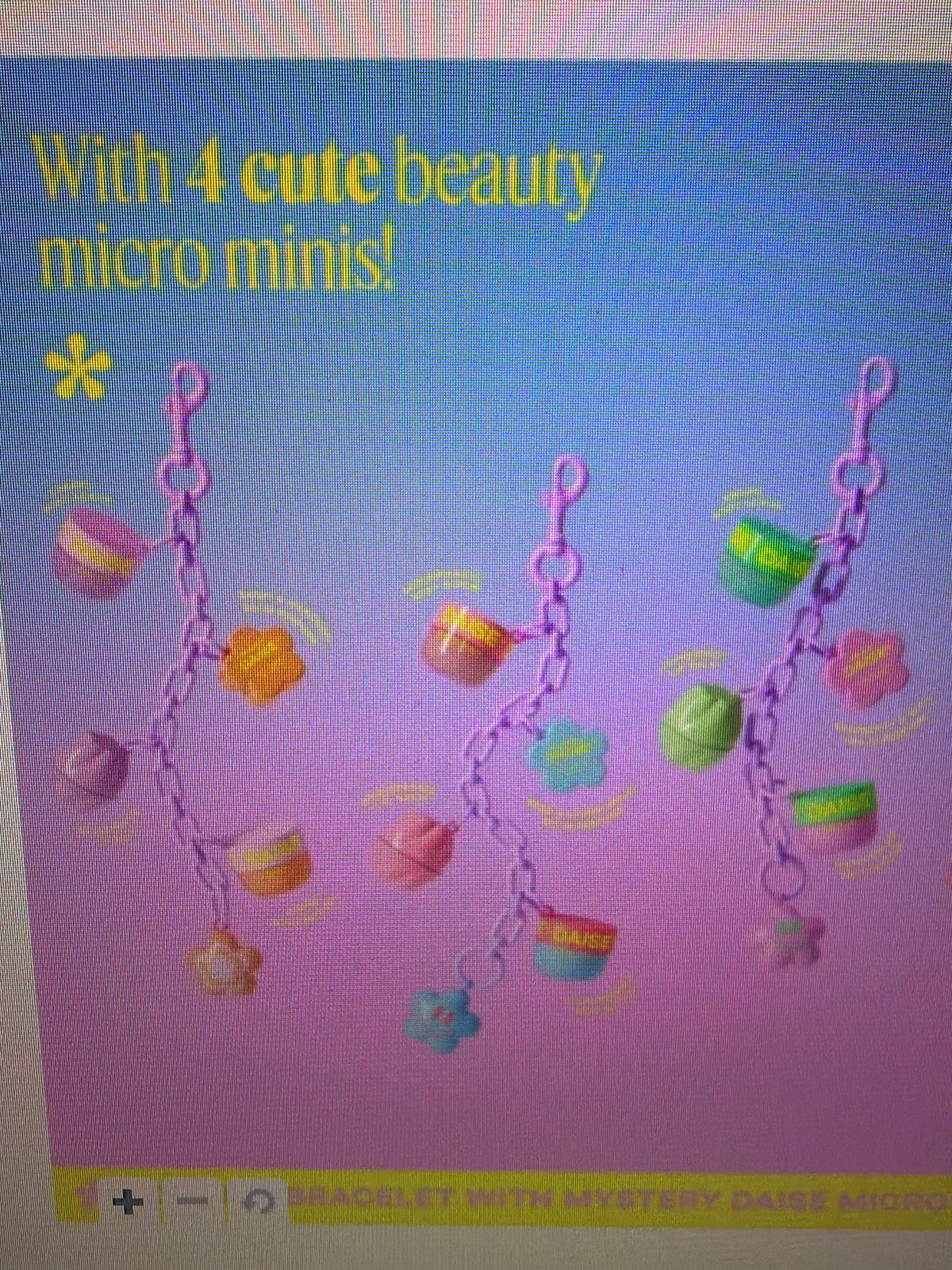 Daise Mystery charm bracelet with mini products