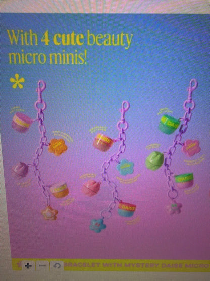 Daise Mystery charm bracelet with mini products