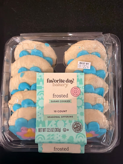 Fresh Baked Frosted Sugar Cookies - various designs and sizes .