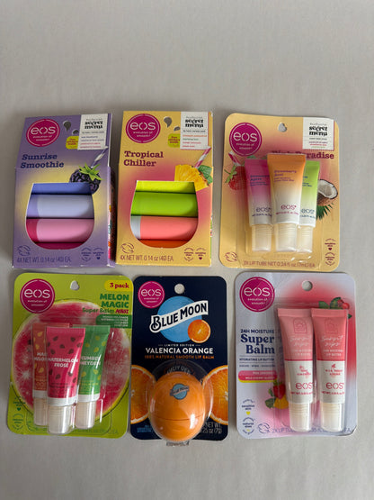 EOS Super Lip Balms Various Packs