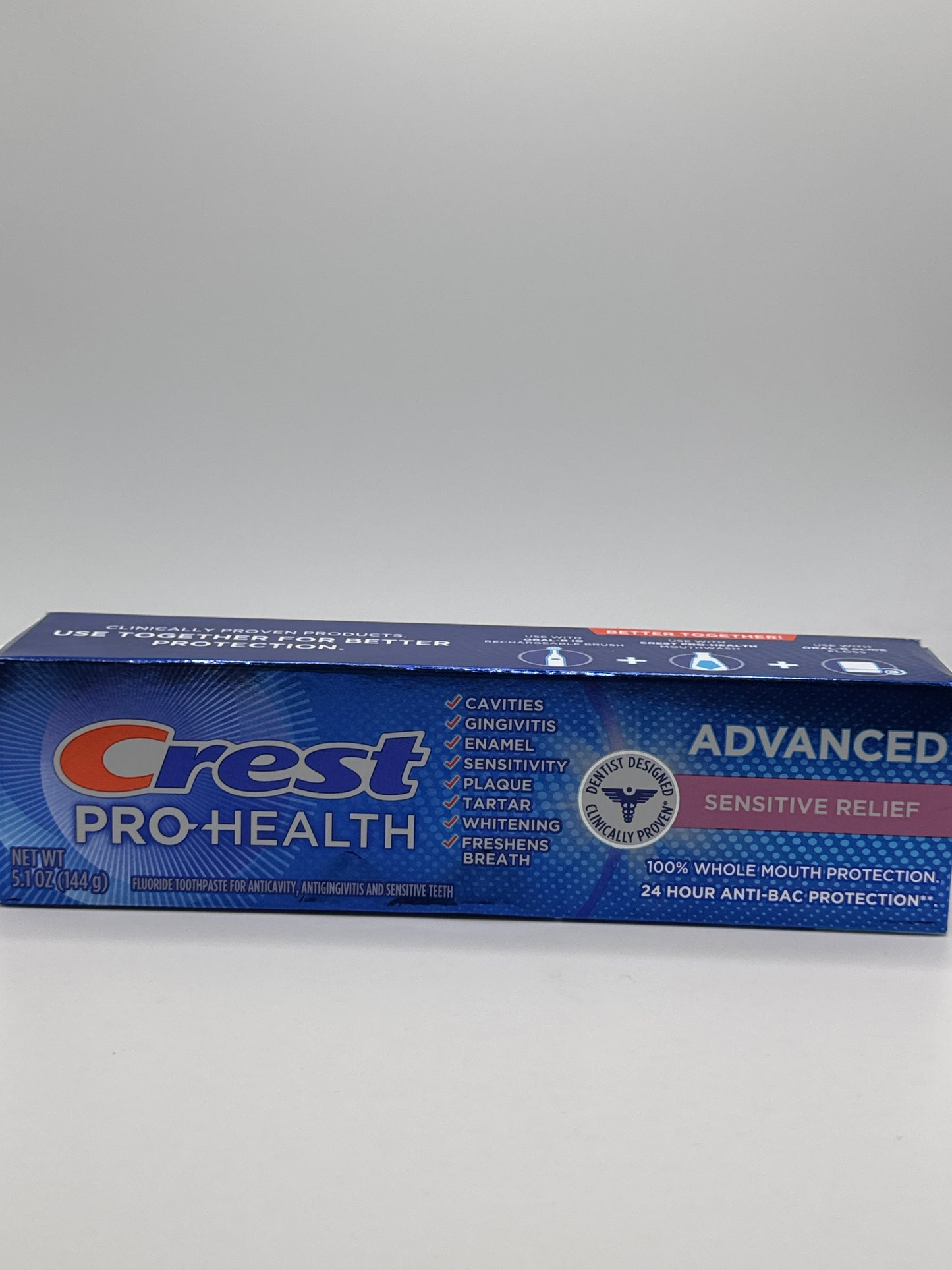 Crest Toothpaste & Whitening Strips & Mouthwash