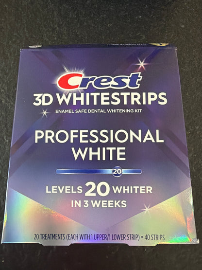 Crest Toothpaste & Whitening Strips & Mouthwash