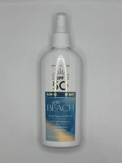 BBW Suncream Sunscreen Sprays and Lip Balm Various Scents SPF