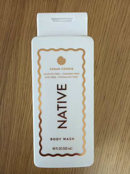 Native Bodycare Wash, Lotion, Deodorant