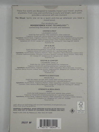 Being Frenshe Mood Boosting Discovery Set 2026 Perfume Set 5 x 2ml Sprays