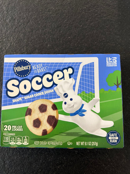 Pillsbury Ready To Bake Sugar Cookie Dough Various Designs