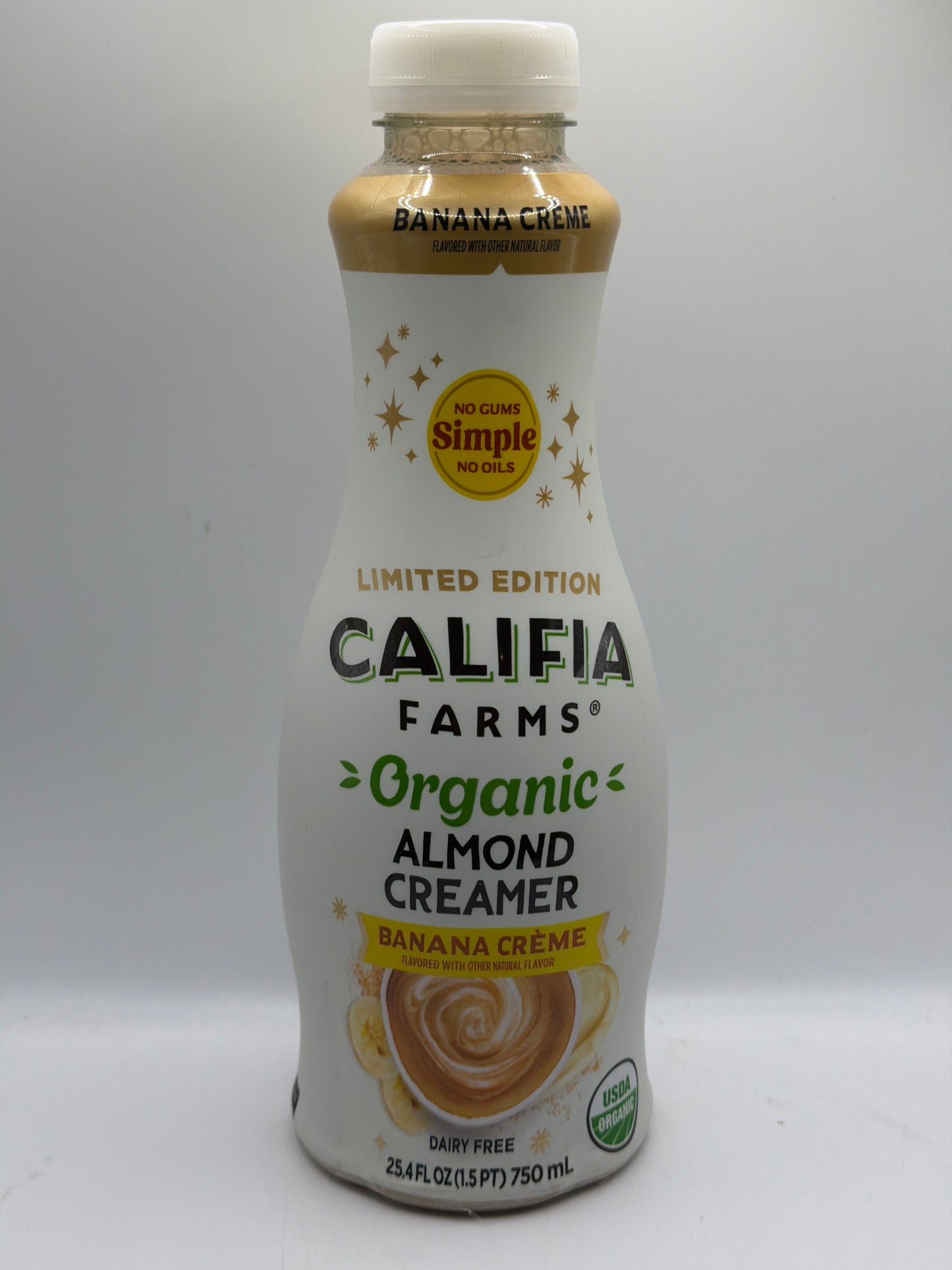Califia Farms Organic Almond Creamer Banana Crème