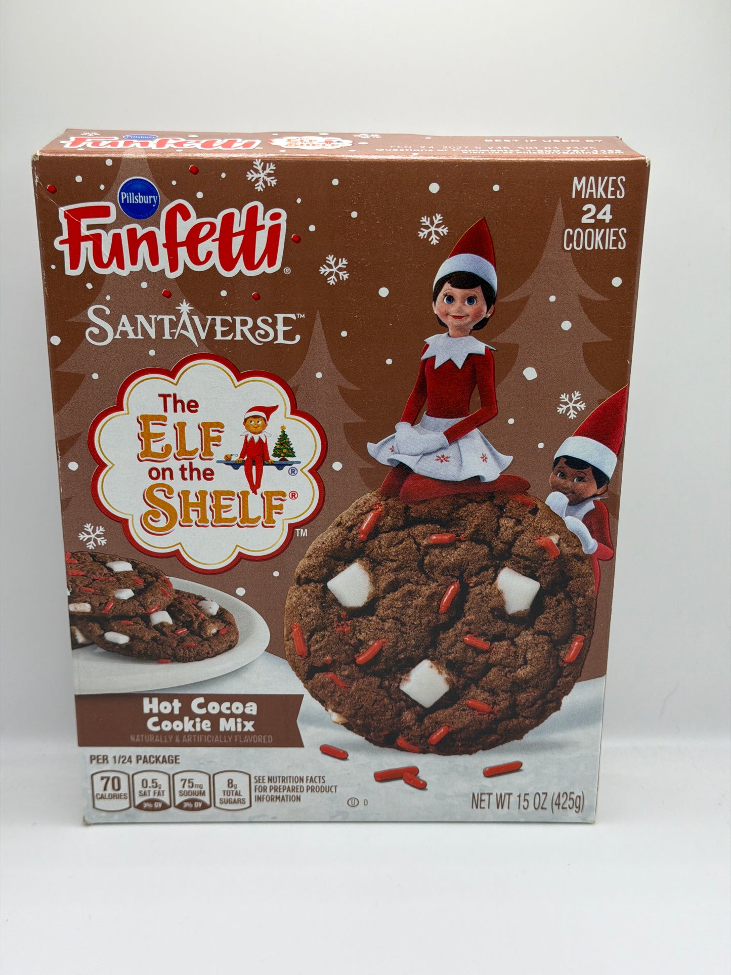 Pillsbury Santaverse Elf on the Shelf Sugar Cookie Hot Cocoa Mix  .