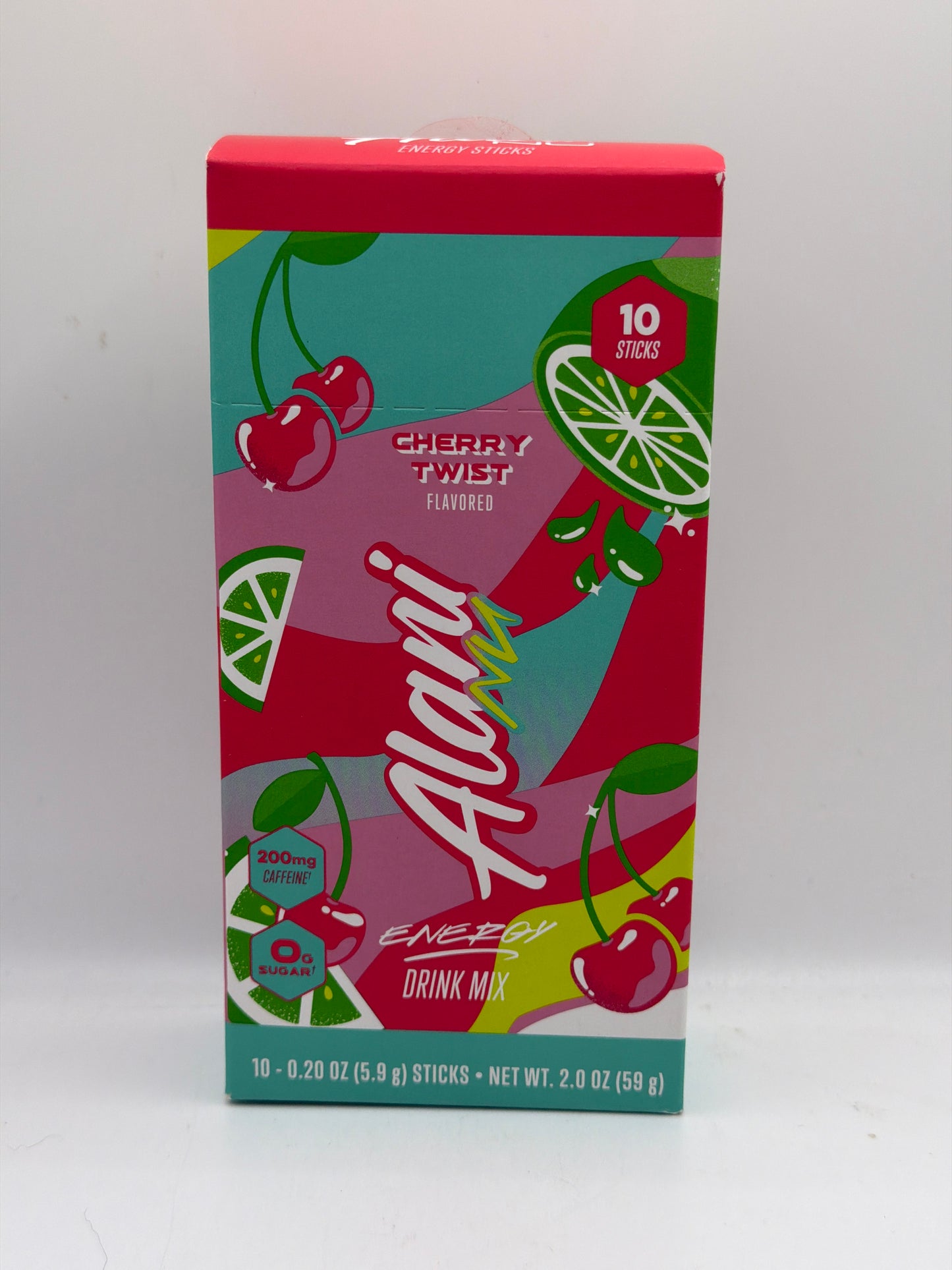Alani Nu Energy Sticks Drink Mix Box of 10 Singles Various Flavours