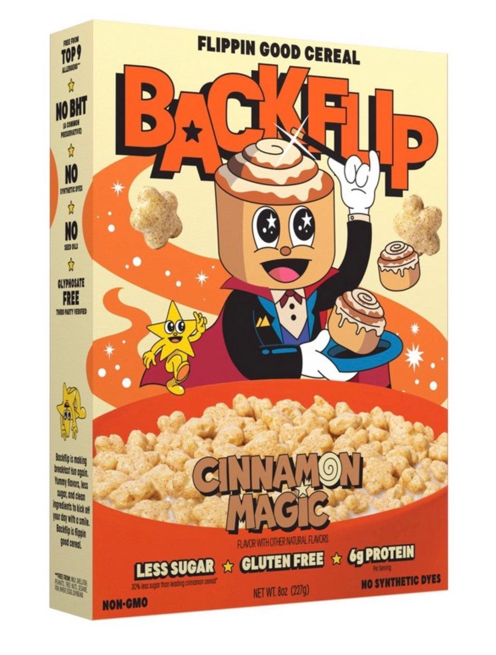 Backflip Breakfast Cereal Various Flavours
