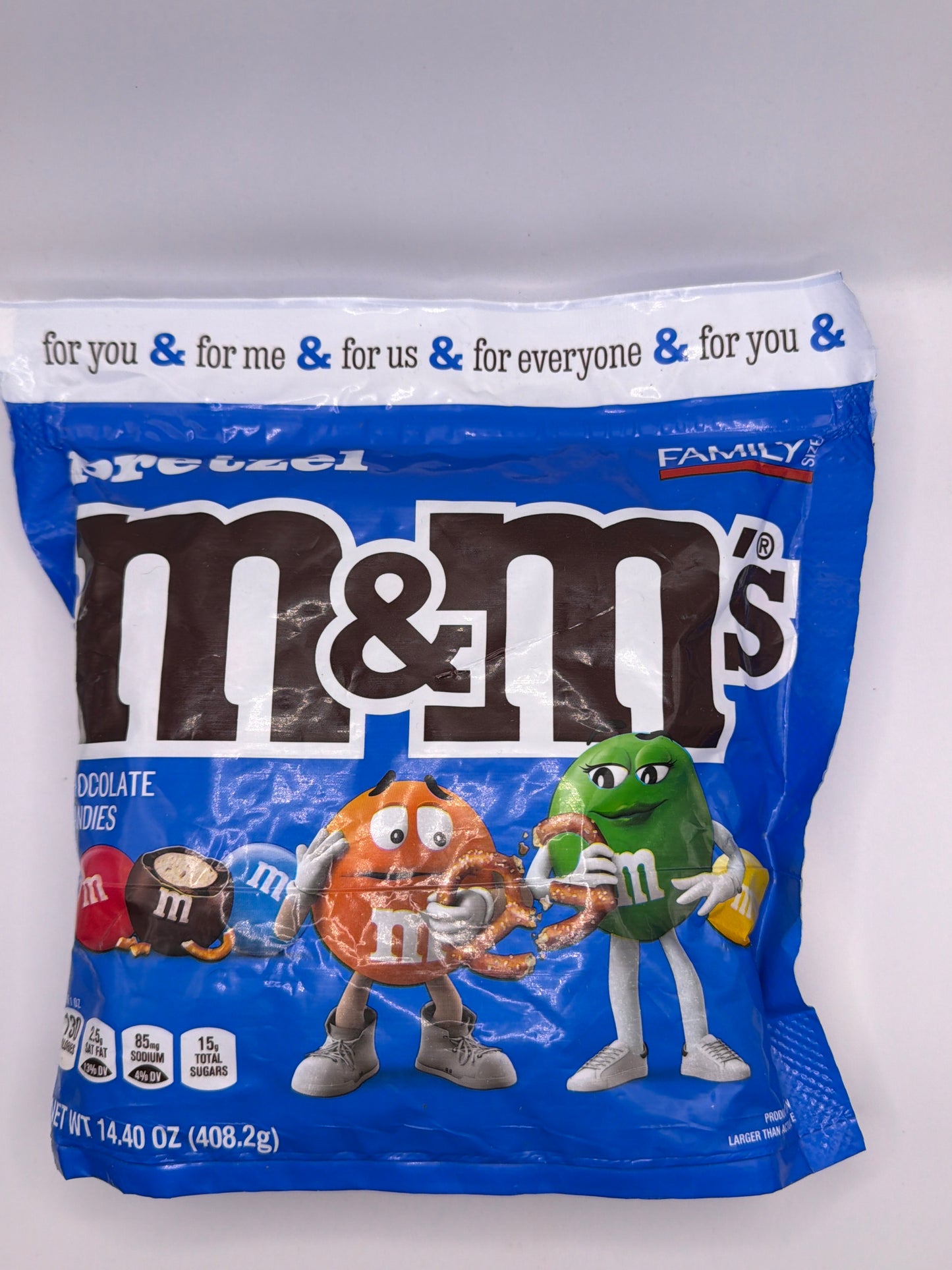 M&M Chocolate Various Sizes