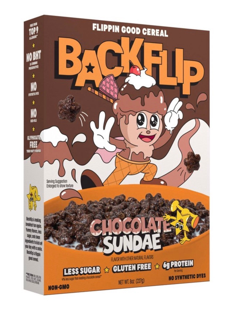 Backflip Breakfast Cereal Various Flavours