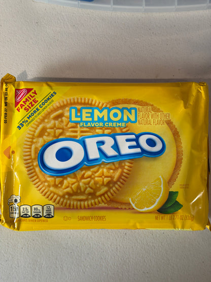 Oreo Cookies Various Flavours and sizes