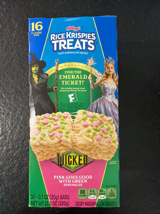 Rice Krispie Treats Crispy Marshmallow Squares Wicked For Good 16ct