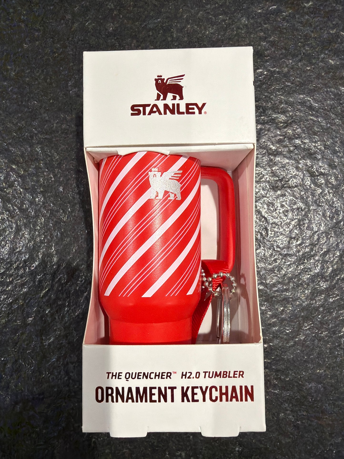 Stanley Holiday Ornament Keychain Quencher Tumbler Various designs