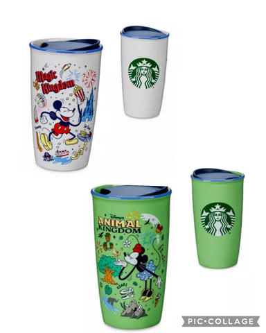 Disney Starbucks Ceramic Travel Cups