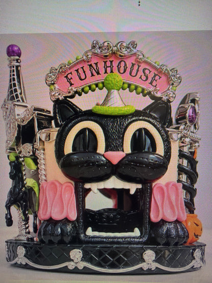 Prize draw to win Bath & Body Works 2026 Halloween Haunted Circus Candle Glow in Dark Holder with candle of choice from stock