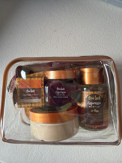 Tree Hut Body Care, Scrubs, Butters & Body Washes and Lip Butter and gift sets