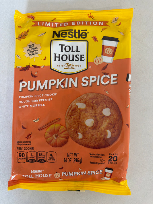 Nestle Toll House Cookie Dough Pumpkin Spice
