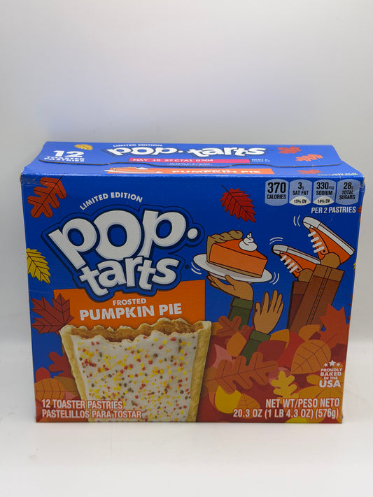 Pop Tarts Frosted Pumpkin Pie 12 ct