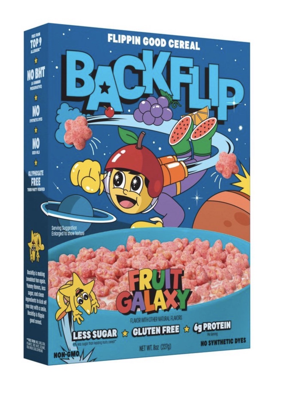 Backflip Breakfast Cereal Various Flavours