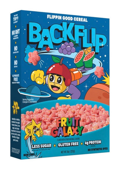 Backflip Breakfast Cereal Various Flavours