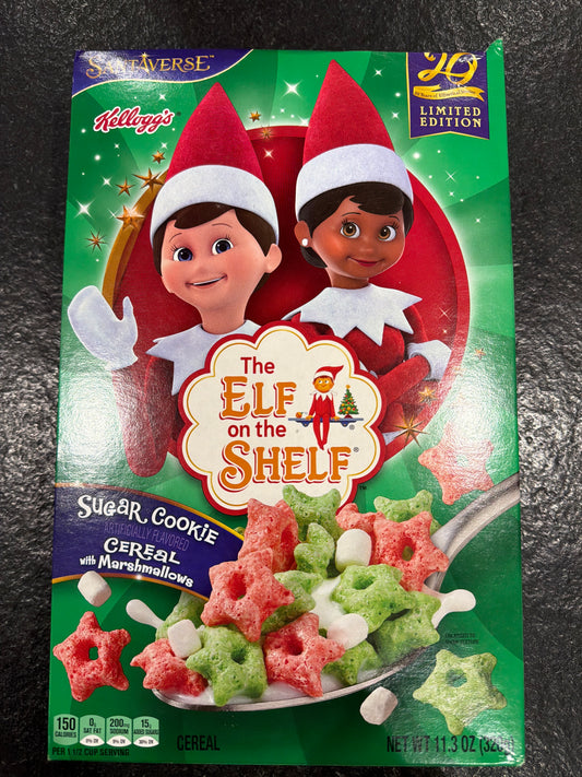 Elf on the shelf sugar cookie cereal with marshmallows 320g